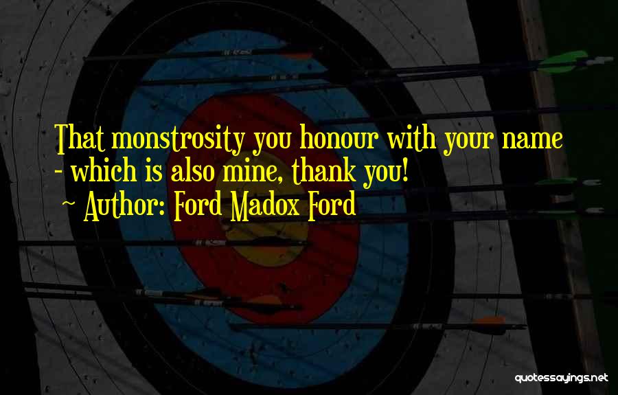 Parades Quotes By Ford Madox Ford