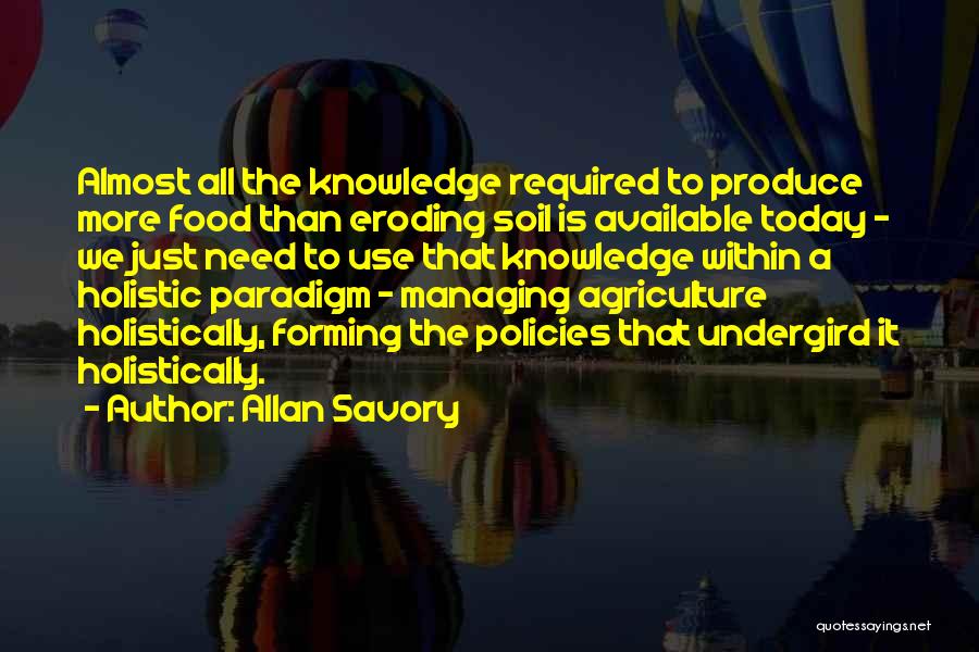 Paradigm Quotes By Allan Savory