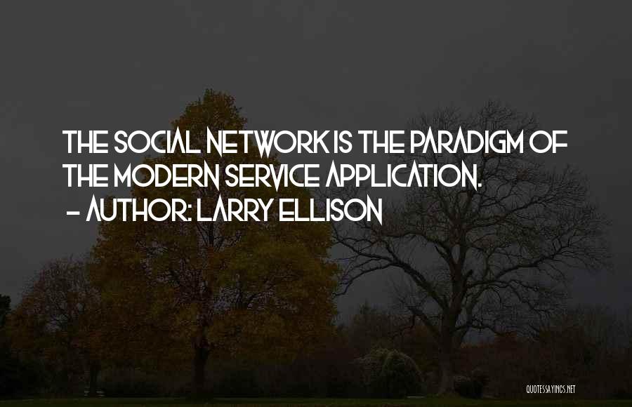 Paradigm Quotes By Larry Ellison