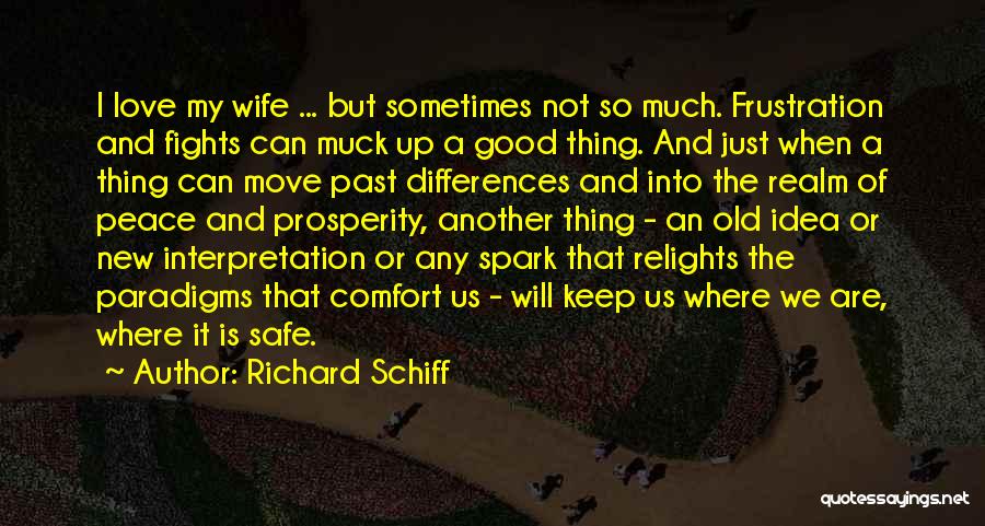 Paradigms Quotes By Richard Schiff