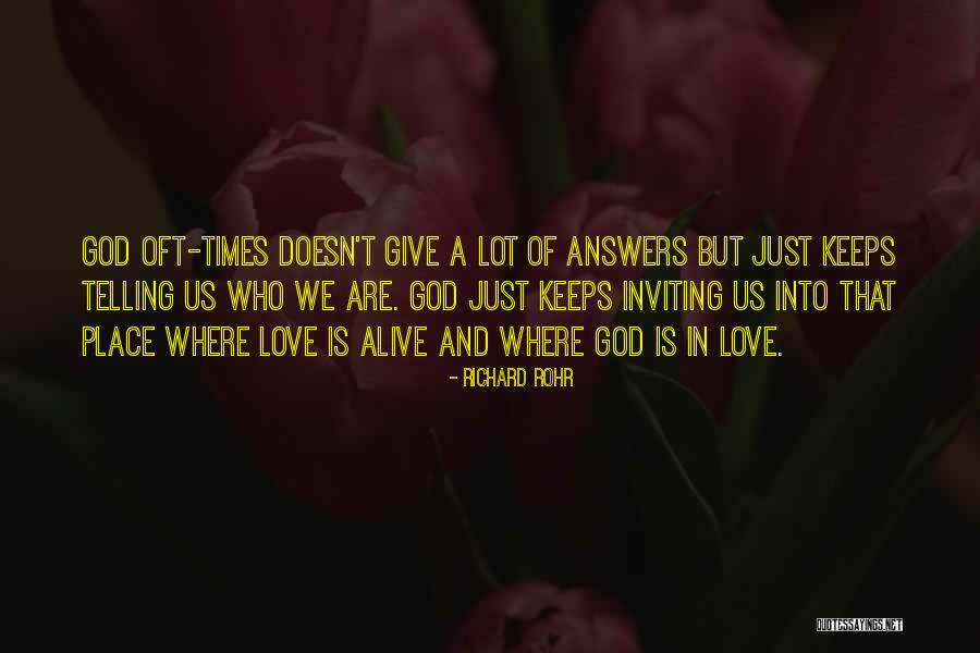 Paradise Lost Love Quotes By Richard Rohr Paradise Lost Love Quotes By Richard Rohr
