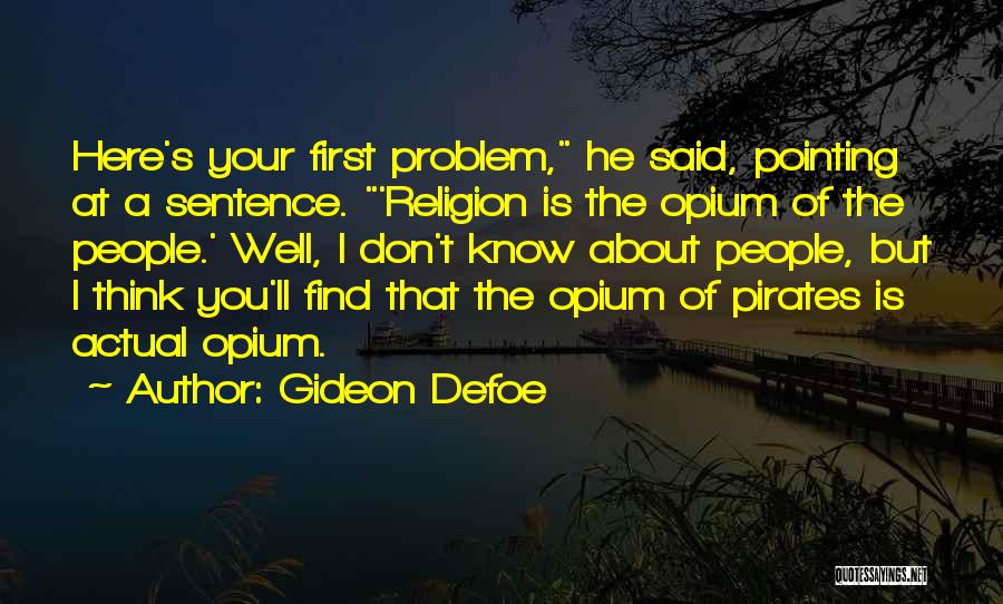 Paradise Lost Obedience Quotes By Gideon Defoe
