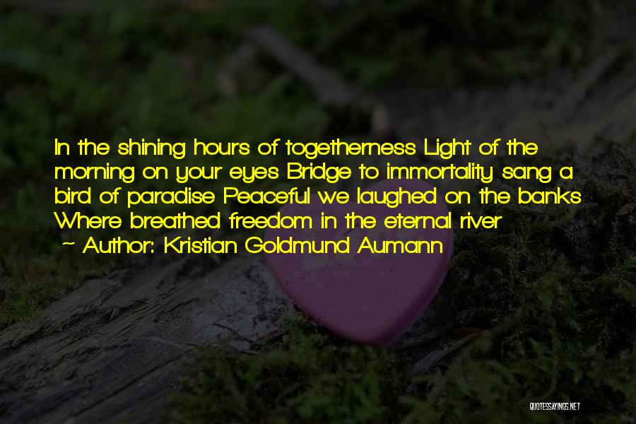 Paradise Quotes By Kristian Goldmund Aumann