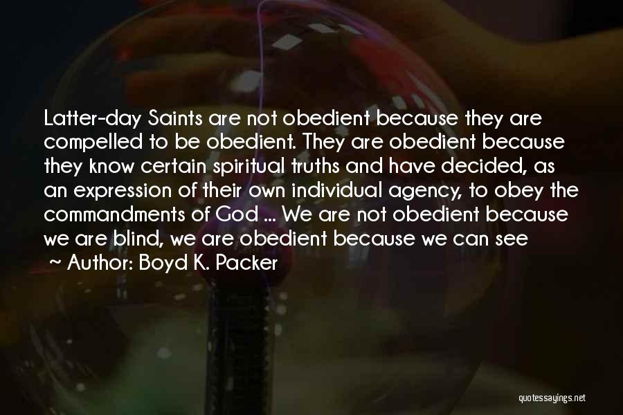 Paradiso Festival Quotes By Boyd K. Packer