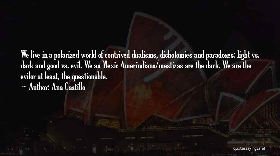 Paradoxes Quotes By Ana Castillo