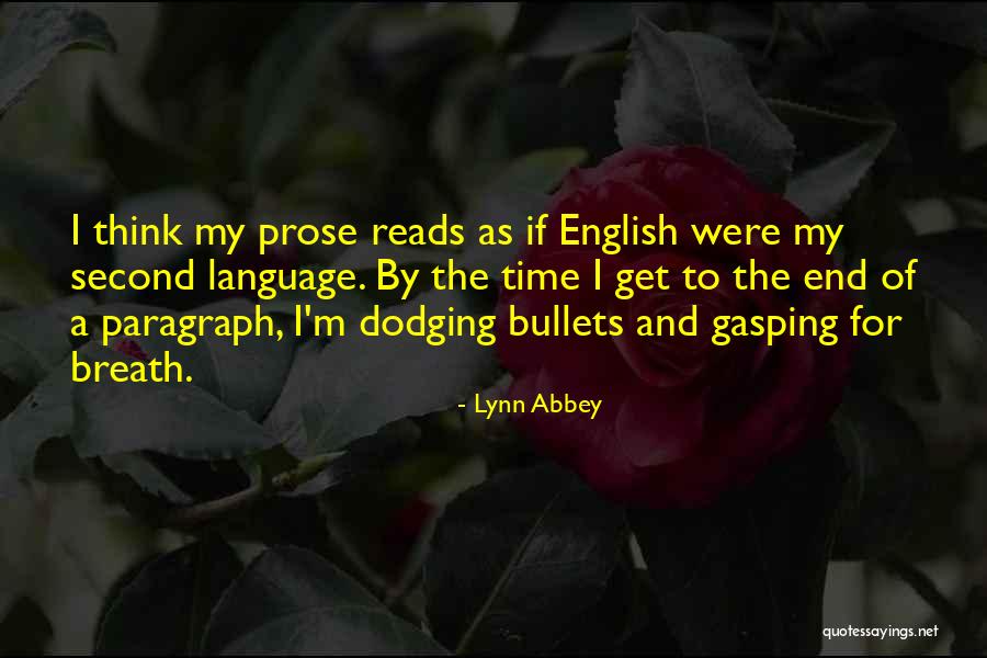 Paragraph Best Quotes By Lynn Abbey