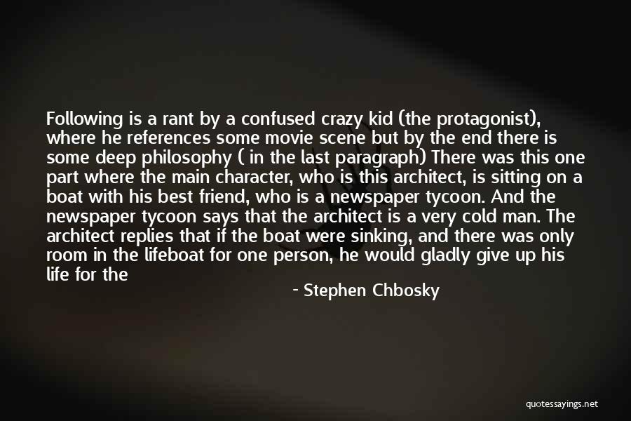 Paragraph Best Quotes By Stephen Chbosky