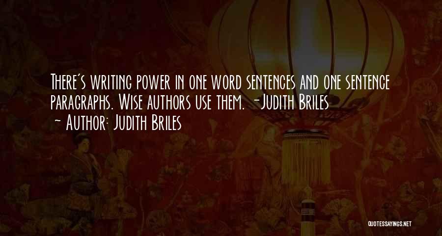 Paragraphs Quotes By Judith Briles