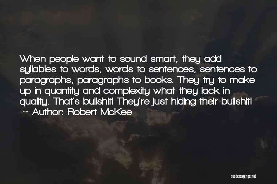 Paragraphs Quotes By Robert McKee