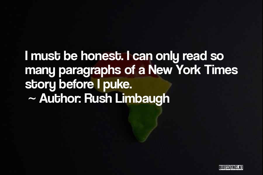 Paragraphs Quotes By Rush Limbaugh