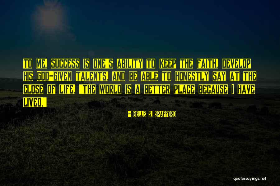 Paralela Cz Quotes By Belle S. Spafford Paralela Cz Quotes By Belle S. Spafford