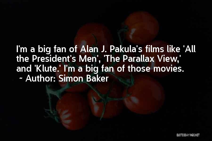 Parallax View Quotes By Simon Baker