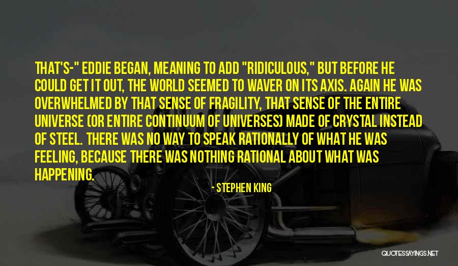 Parallel Advisors Quotes By Stephen King Parallel Advisors Quotes By Stephen King