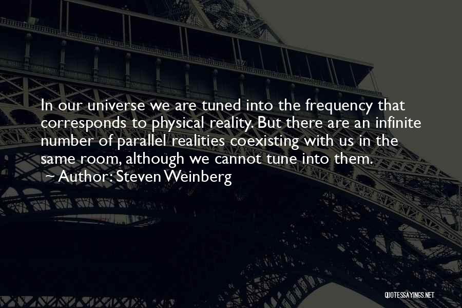 Parallel Universe Quotes By Steven Weinberg