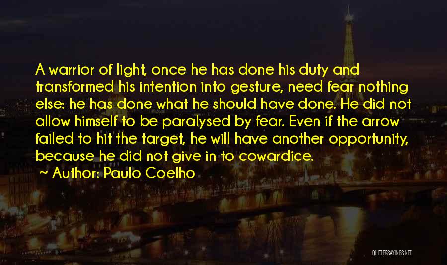 Paralysed Quotes By Paulo Coelho