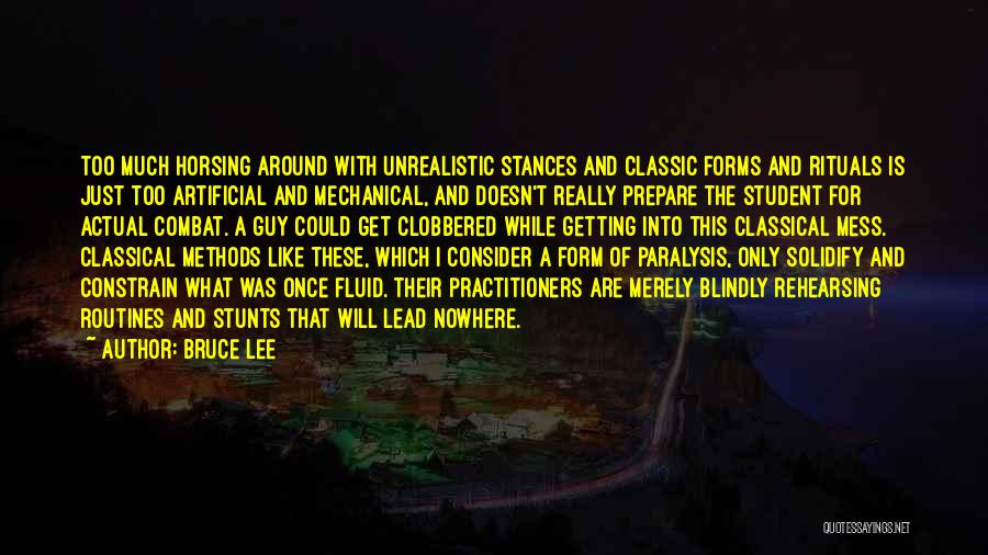 Paralysis Quotes By Bruce Lee