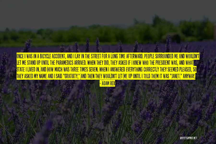 Paramedics Quotes By Adam Rex Paramedics Quotes By Adam Rex