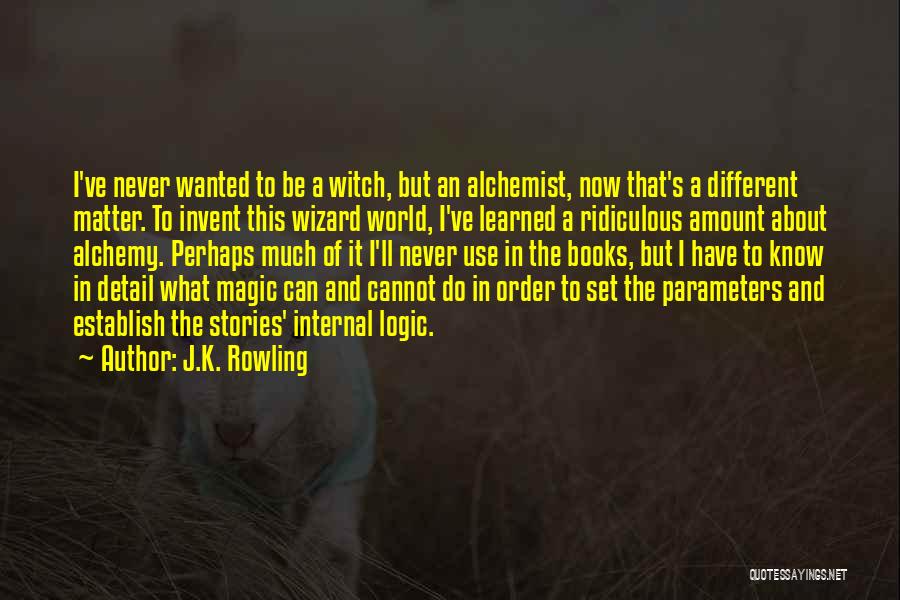 Parameters Quotes By J.K. Rowling