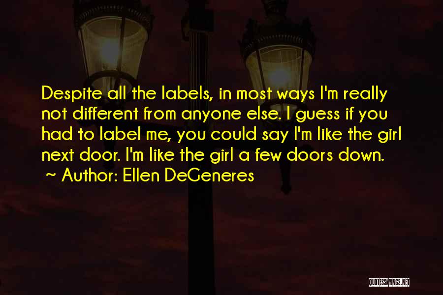 Paramours Restaurants Quotes By Ellen DeGeneres