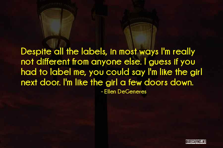 Paramours Restaurants Quotes By Ellen DeGeneres