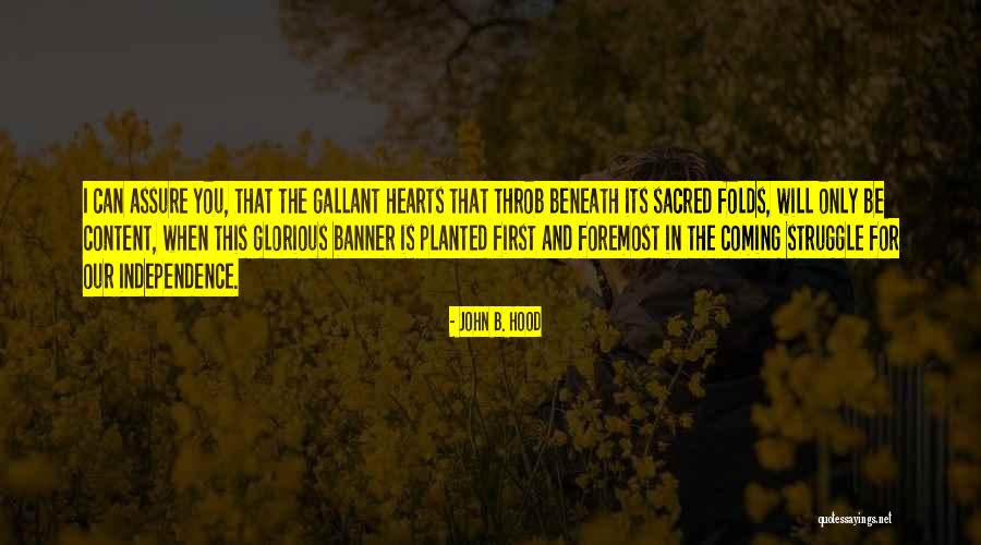Paranges Quotes By John B. Hood Paranges Quotes By John B. Hood