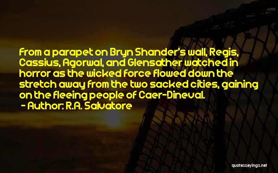 Parapet Quotes By R.A. Salvatore