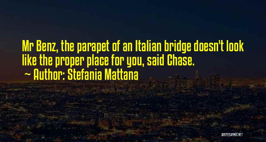 Parapet Quotes By Stefania Mattana