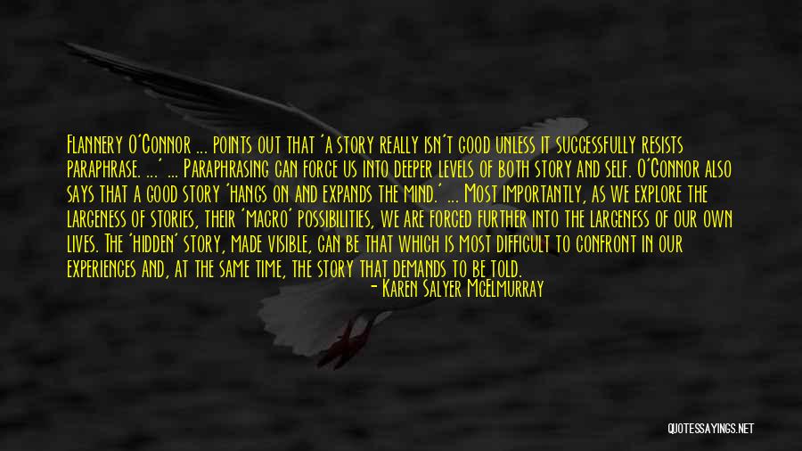 Paraphrasing And Quotes By Karen Salyer McElmurray Paraphrasing And Quotes By Karen Salyer McElmurray