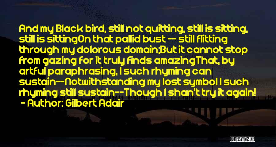 Paraphrasing Vs Quotes By Gilbert Adair