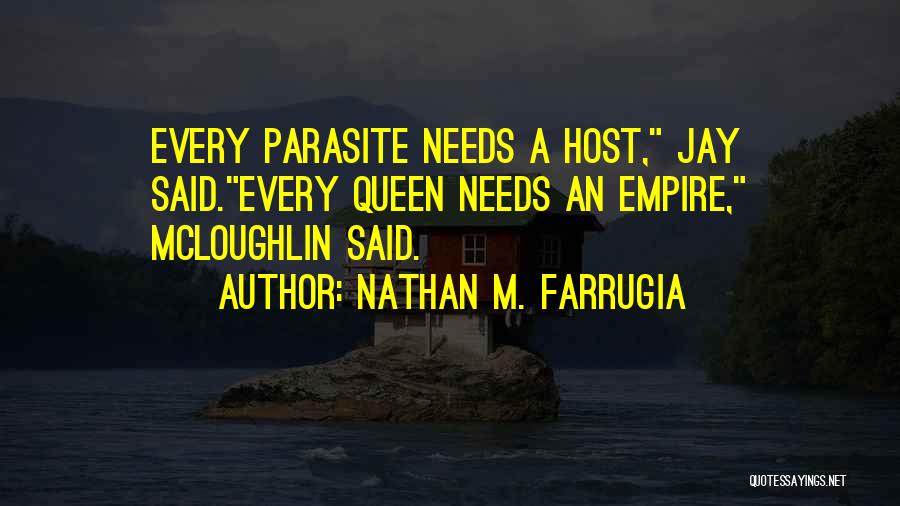 Parasite Quotes By Nathan M. Farrugia