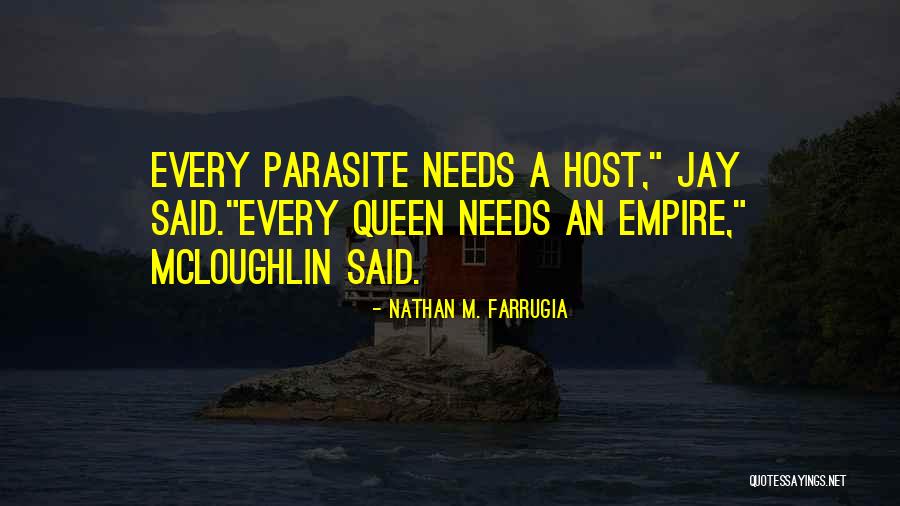 Parasite Quotes By Nathan M. Farrugia