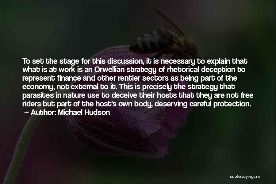 Parasites Quotes By Michael Hudson