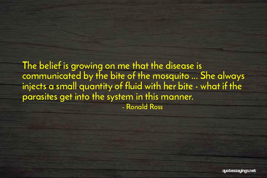 Parasites That Quotes By Ronald Ross Parasites That Quotes By Ronald Ross