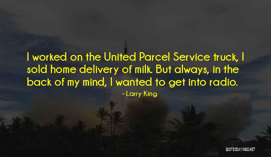 Parcel Delivery Quotes By Larry King