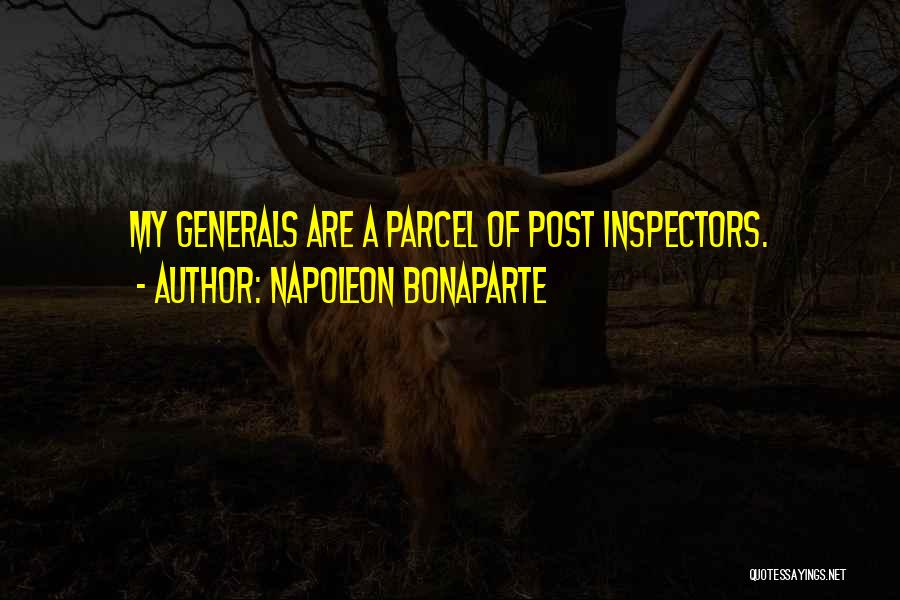 Parcel Post Quotes By Napoleon Bonaparte