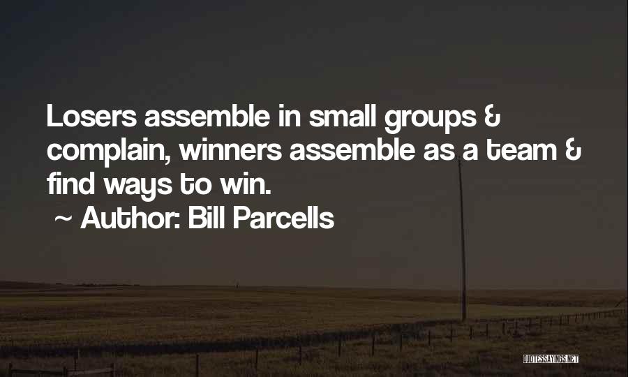 Parcells Quotes By Bill Parcells