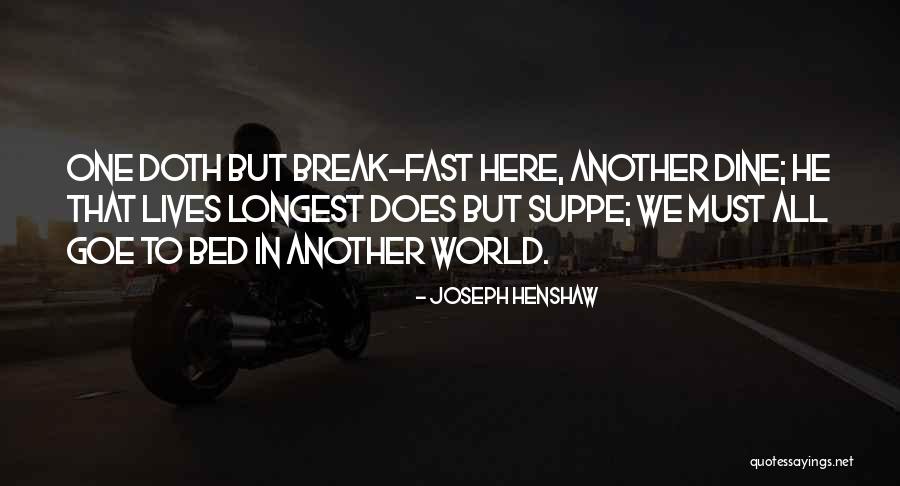 Parcerisa David Quotes By Joseph Henshaw