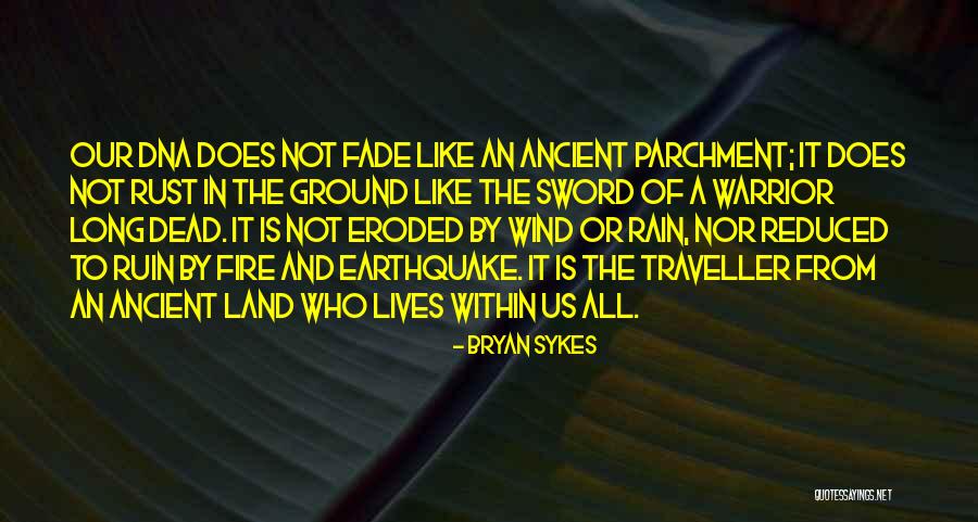 Parchment Quotes By Bryan Sykes Parchment Quotes By Bryan Sykes