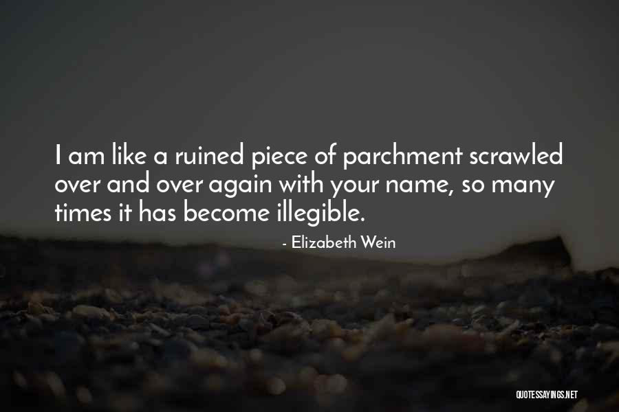 Parchment Quotes By Elizabeth Wein Parchment Quotes By Elizabeth Wein