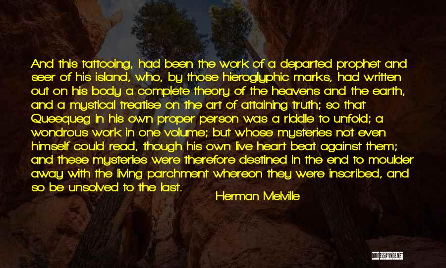 Parchment Quotes By Herman Melville Parchment Quotes By Herman Melville