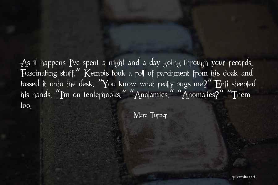 Parchment Quotes By Marc Turner Parchment Quotes By Marc Turner