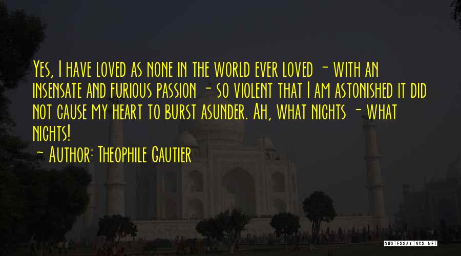 Parcourue Quotes By Theophile Gautier