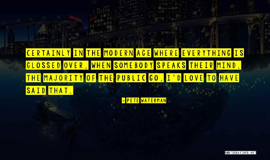 Parecido Significado Quotes By Pete Waterman Parecido Significado Quotes By Pete Waterman
