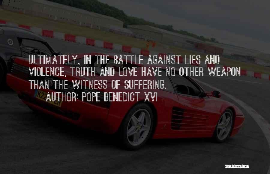 Pareiga Rasinys Quotes By Pope Benedict XVI