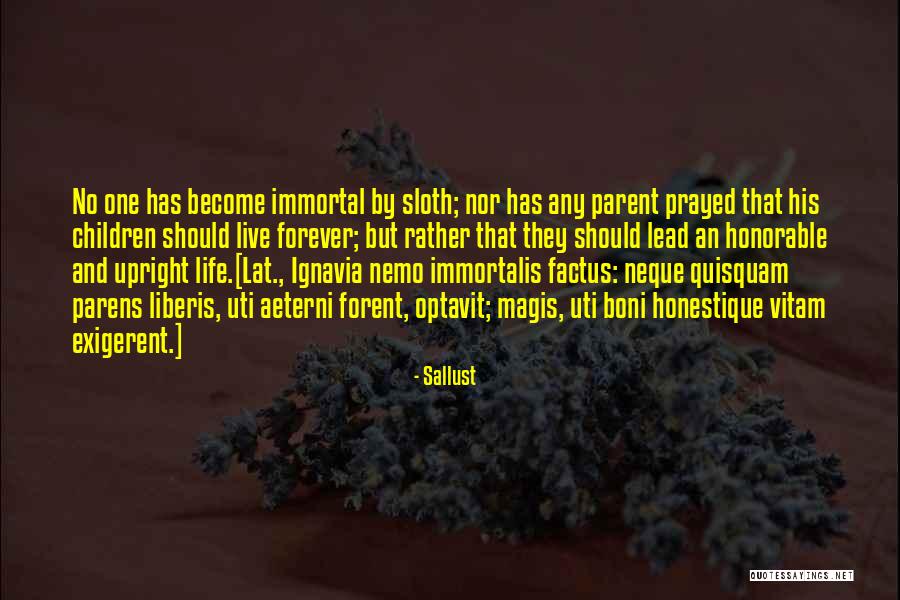 Parens Quotes By Sallust Parens Quotes By Sallust
