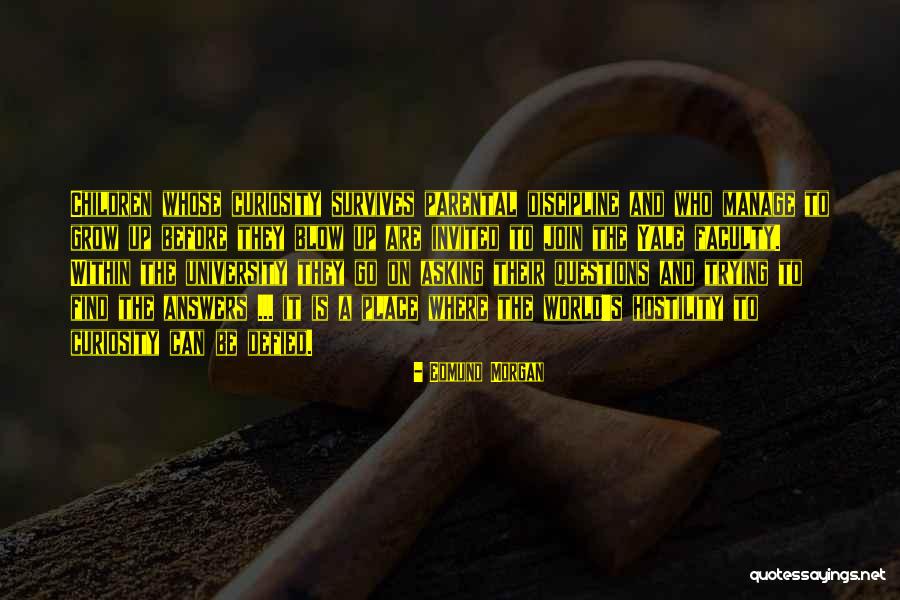 Parental Discipline Quotes By Edmund Morgan Parental Discipline Quotes By Edmund Morgan
