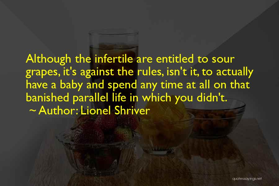 Parenthood And Time Quotes By Lionel Shriver