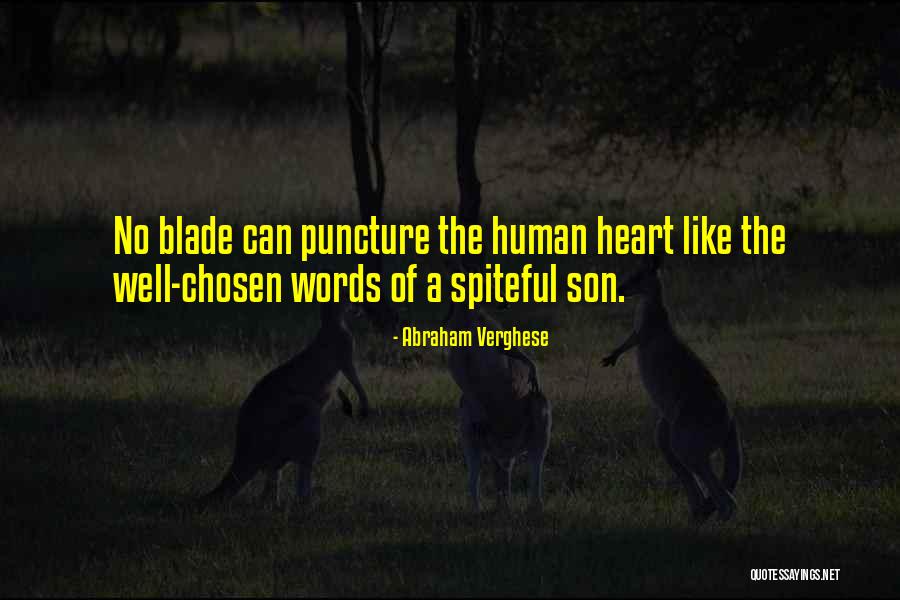 Parenting A Son Quotes By Abraham Verghese Parenting A Son Quotes By Abraham Verghese