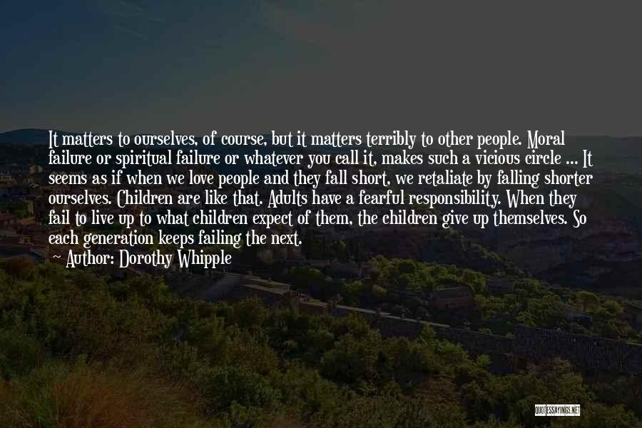 Parenting Adults Quotes By Dorothy Whipple