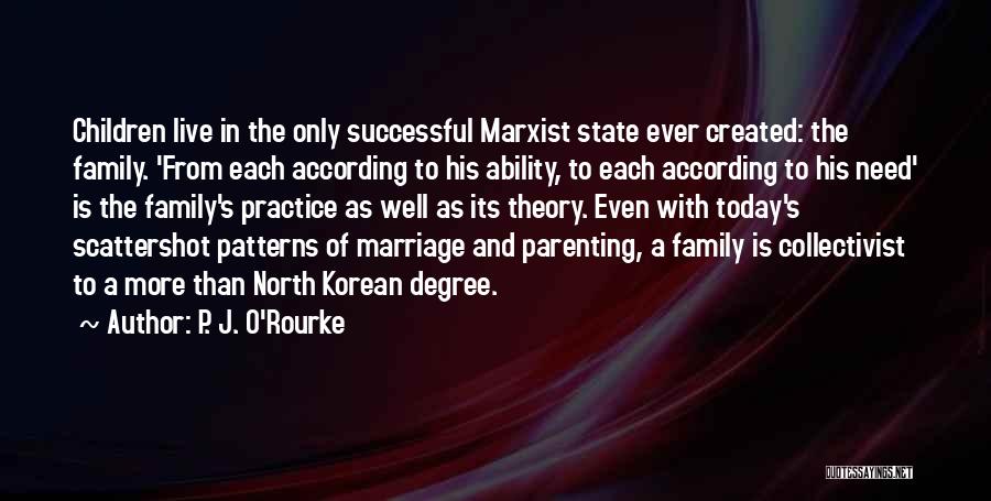 Parenting And Marriage Quotes By P. J. O'Rourke